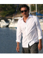 Chemise en voile de coton Blanc