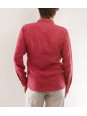 Linen shirt Raspberry