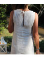 Linen dress ocher