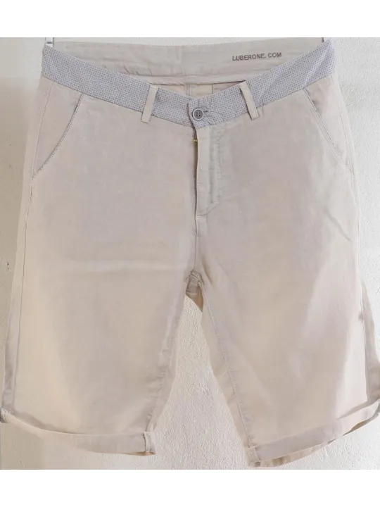 Blue green linen men's short Blue green linen men's short