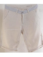 Blue green linen men's short