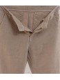 Pantalon homme lin beige