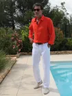 Linen pants for men white 