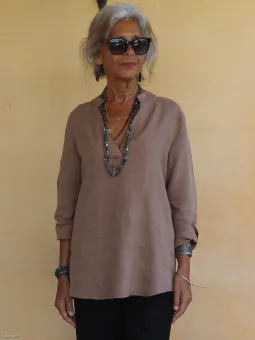 top-lin-café-manche3/4-de près