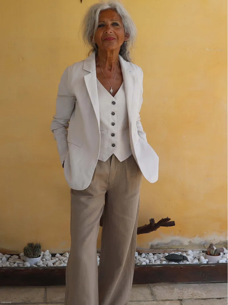 veste en lin pour femme chic et casual