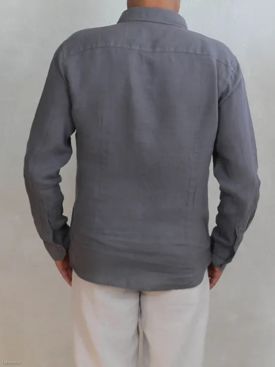 chemise-lin-homme-manches-longues-taupe-dos